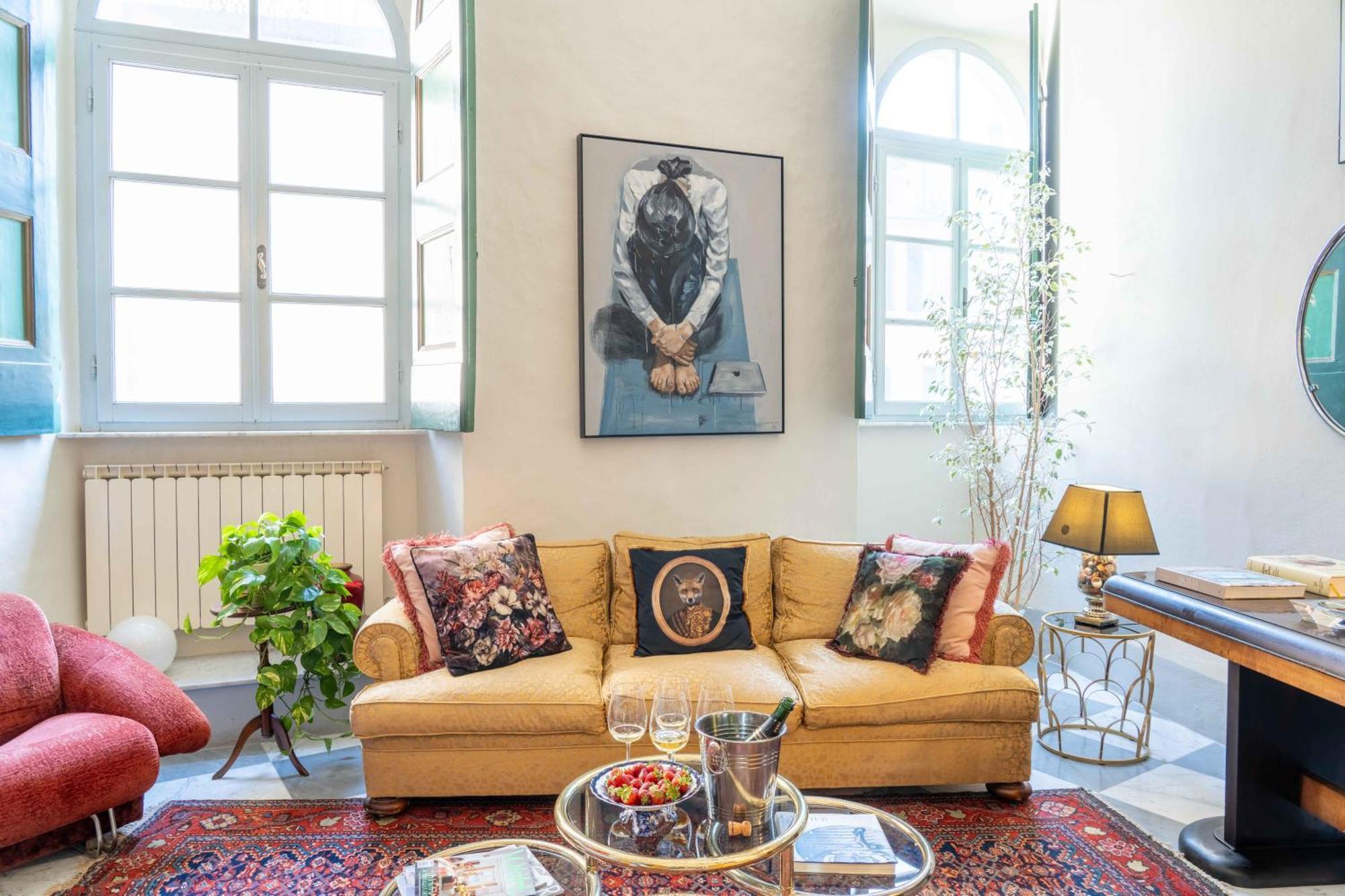 Luxury Apartment Angelio Barga Dış mekan fotoğraf